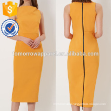 New Fashion Orange Sleeveless Shift Daily Dress Manufacture Wholesale Fashion Women Apparel (TA5154D)